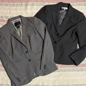 Set of Two Blazers! Banana Republic & Le Suit Essentials ~ Size 4 & 4P